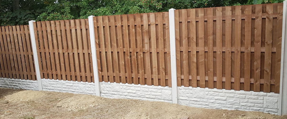 A Fencing Example from S Beech Timbers in Barnsley